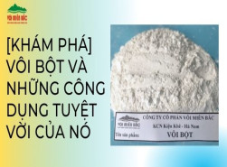 [Khám phá] Vôi bột và những công dụng tuyệt vời của nó