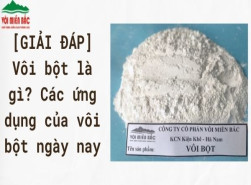 [GIẢI ĐÁP] Vôi bột là gì? Các ứng dụng của vôi bột ngày nay