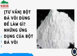 [Tư vấn] Bột đá vôi dùng để làm gì? Những ứng dụng của bột đá vôi