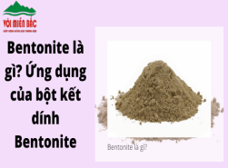 Bentonite là gì? Ứng dụng của bột kết dính Bentonite