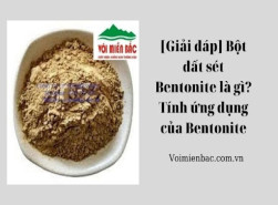 [Tư vấn] Bột đất sét Bentonite là gì? Tính ứng dụng của Bentonite