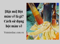 [Bật mí] Bột màu vẽ là gì? Cách sử dụng bột màu vẽ