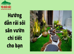 Hướng dẫn rải sỏi sân vườn chi tiết cho bạn